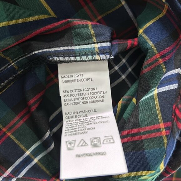 Men’s Izod long sleeve button down shirt - Picture 6 of 8